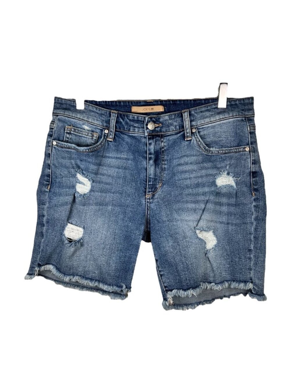 Joe’s Jeans 30 Distressed Denim Jean Shorts Cut Off Casual